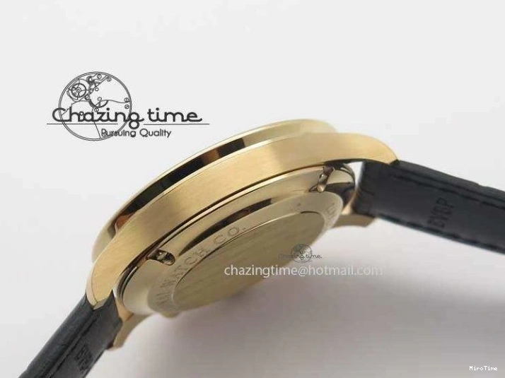 MIROTIME 0408 Portuguese Chrono RG IW371415 ZF 1:1 Best Edition Black Dial On Black Leather Strap A79350 (Slim Movement) FashionForward 7264